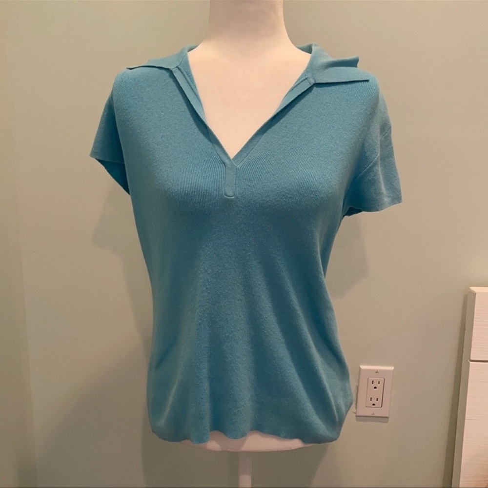 Express Woman’s Blue Shirt Size XL - Picture 7 of 9